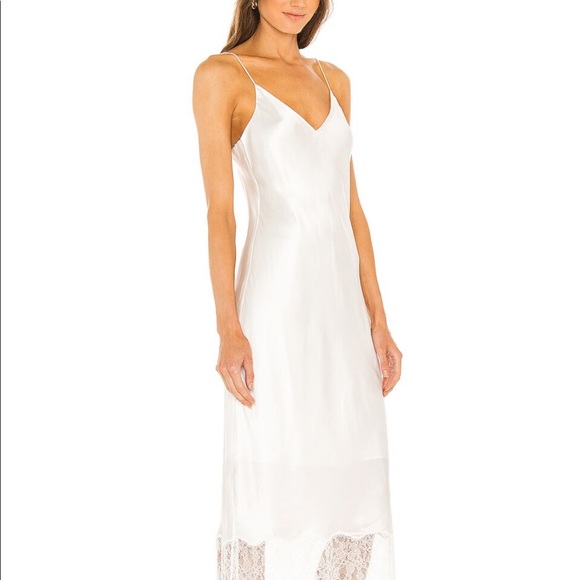 CAMI NYC Marion Dress in White Silk Slip Dress NWT - Picture 2 of 4
